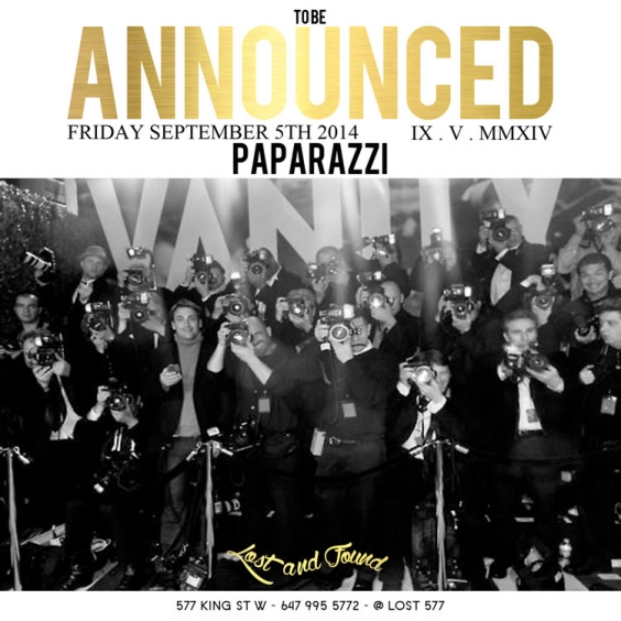 Paparazzi - Friday September 5th - Lost And Found