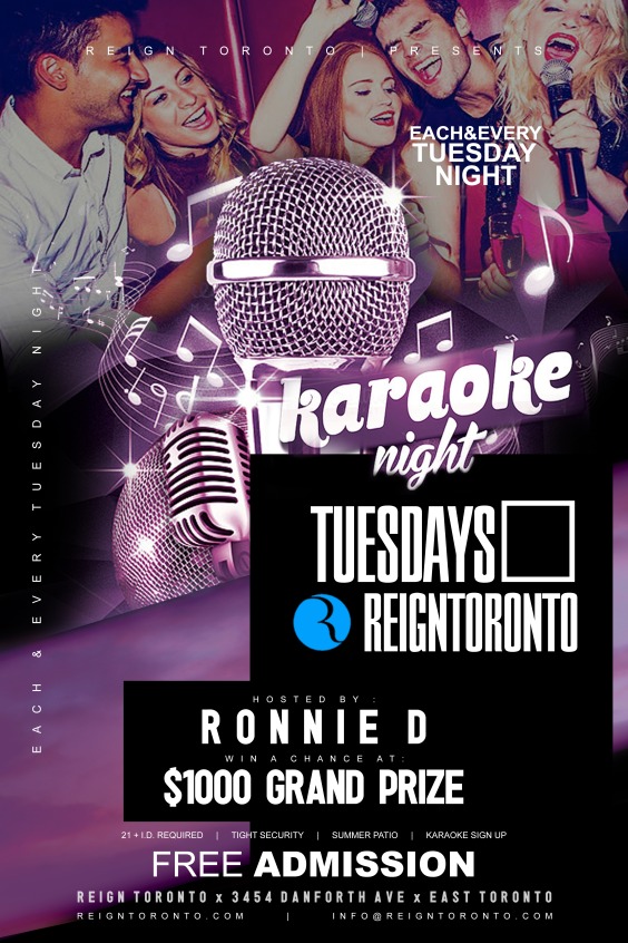 KARAOKE & OPEN MIC TUESDAYS