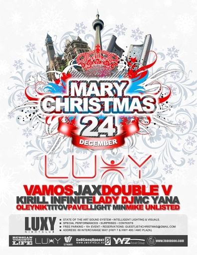MARY CHRISTMAS @ LUXY NIGHTCLUB