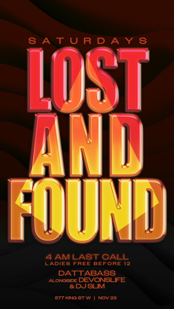 Lost and Found Saturdays