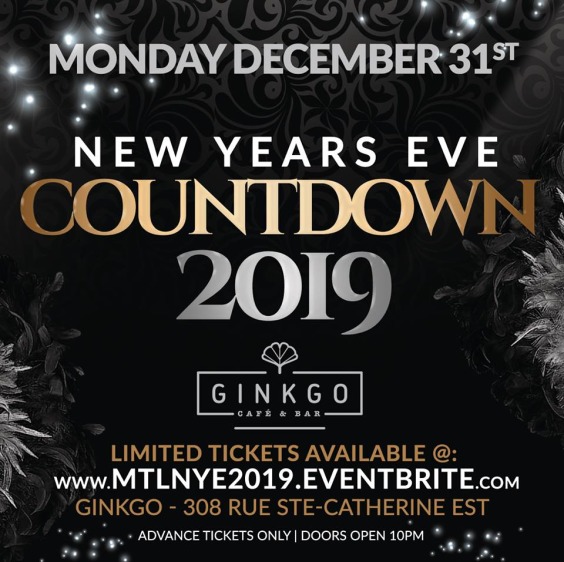 Montreal New Years Eve Party | Countdown to 2019