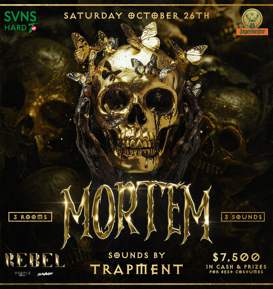 REVOLUTION SATURDAYS MORTEM HALLOWEEN