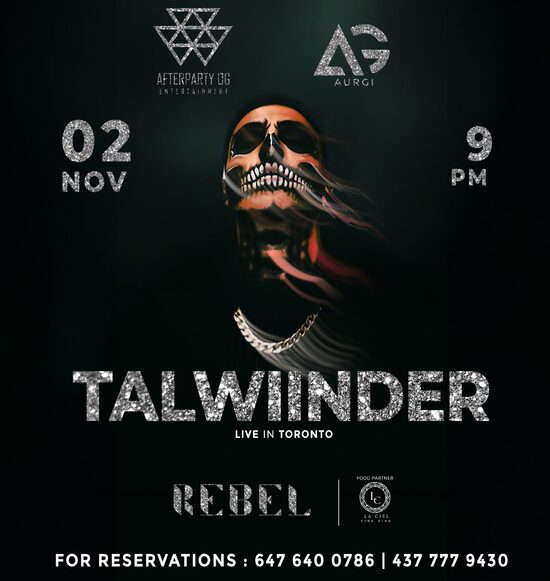 REVOLUTION SATURDAYS TALWIINDER Hosts DIWALI FEST 2024