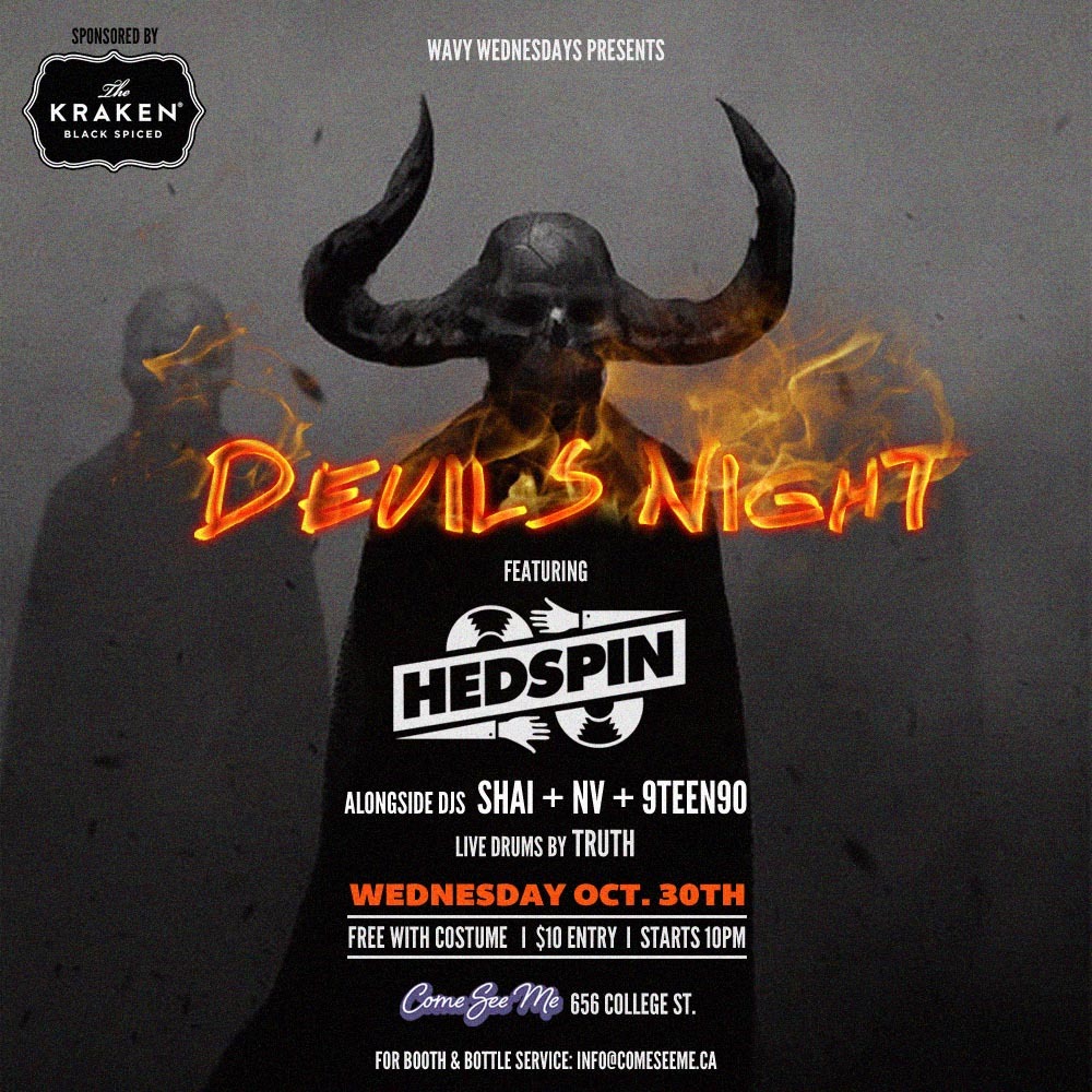 DEVILS NIGHT Come See Me Lounge (Toronto)