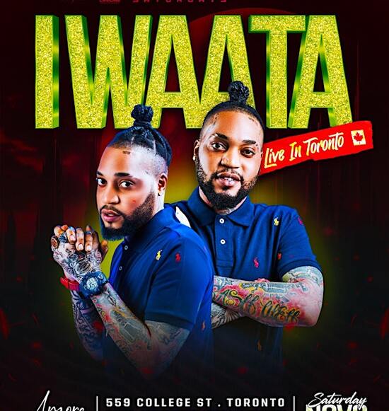 BARCODE SATURDAYS PRESENTS I WAATA LIVE IN CONCERT