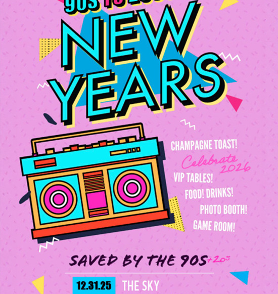90s - 2000s New Years Eve!