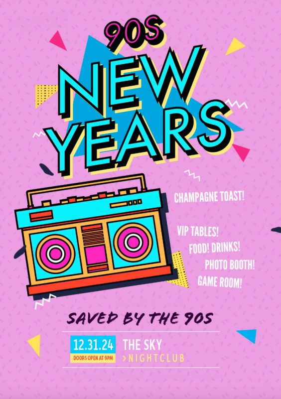 90s - 2000s New Years Eve!