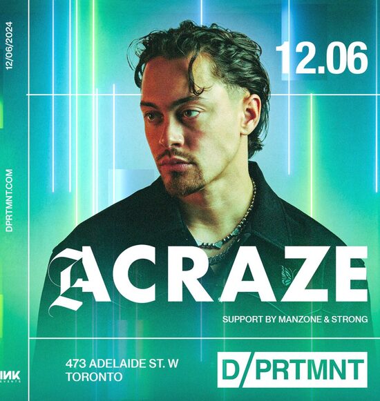 FRIDAYS PRESENTS ACRAZE