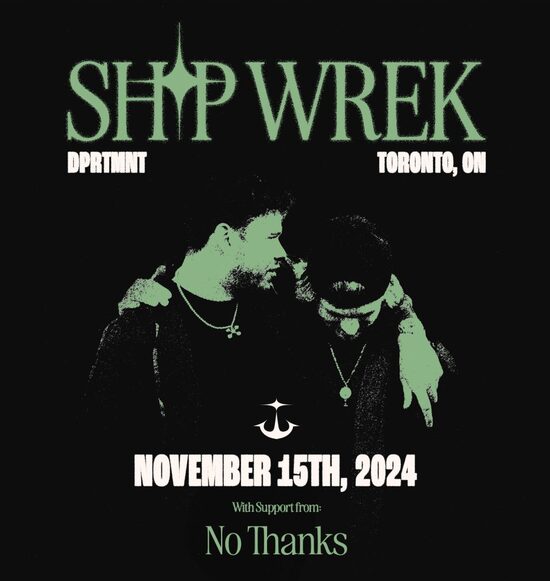 FRIDAYS PRESENTS SHIP WREK