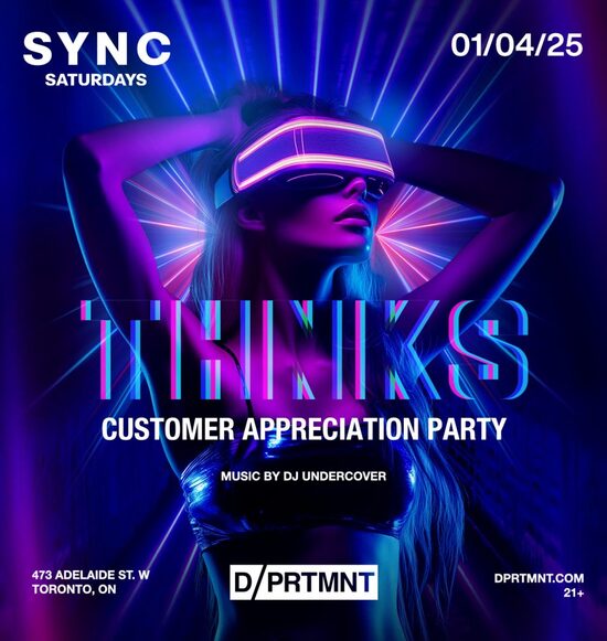 DPRTMNT PRESENTS SYNC SATURDAYS