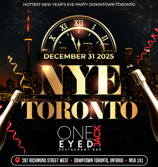 NYE 2026 Toronto ( DT Toronto, Richmond St W)