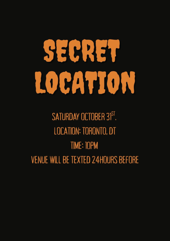Secret Halloween