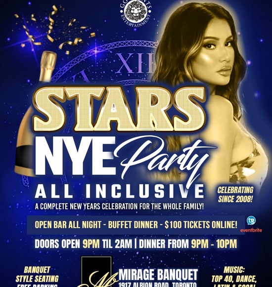 Stars New Year's 2026 - ALL INCLUSIVE