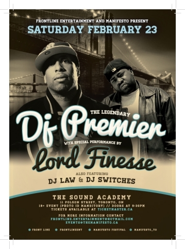 Dj Premier & Lord Finesse @ Sound Academy (Toronto)
