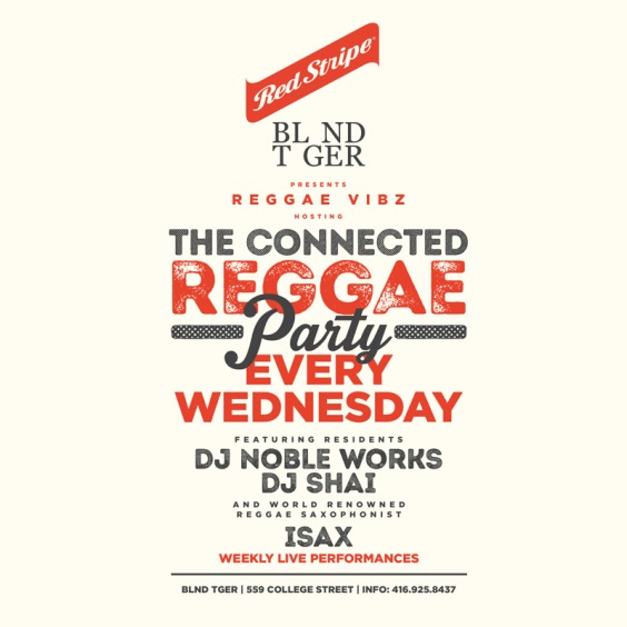 Connected Reggae Party Every Wednesday
